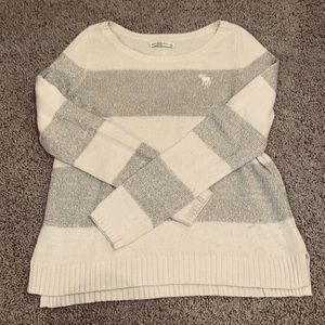 cream and gold sweater